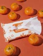 Load image into Gallery viewer, TANGERINE BLOSSOM  HAND AND FACE WIPES  (Anti-Bacterial, Moisturizing, with Vitamin E)-10 Pulls