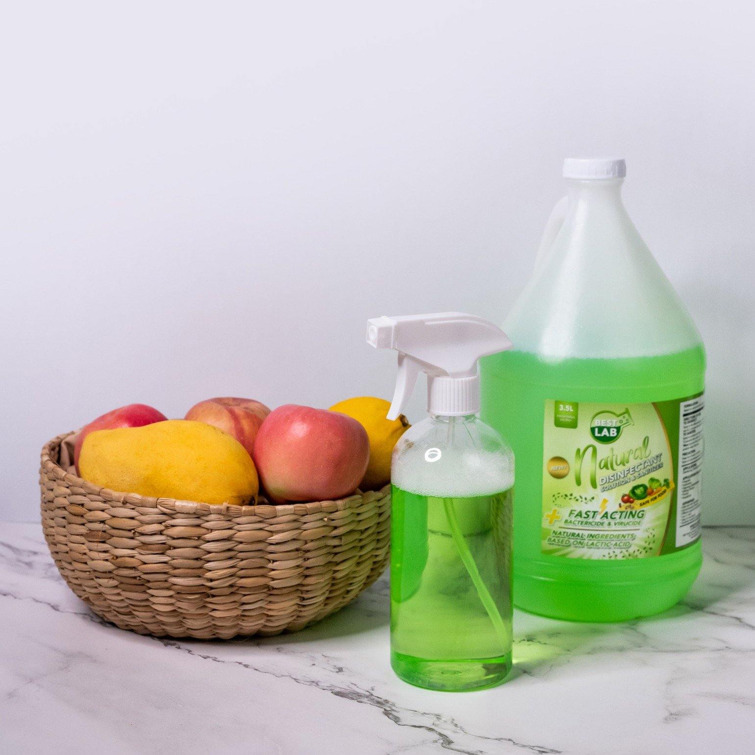 BestLab Natural Disinfectant Solution & Sanitizer (1 Gallon) - BestLab
