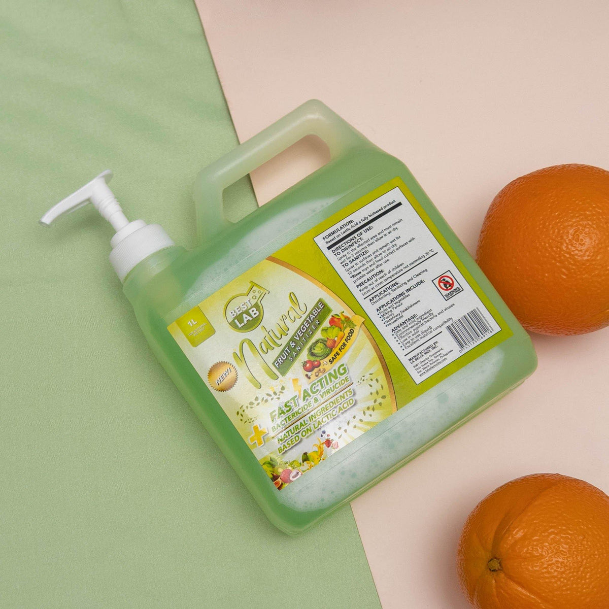 Natural Disinfectant Solution & Sanitizer 1 Ltr BestLab Philippines